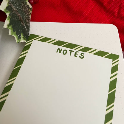 Pawliday Elf Stocking Notepad